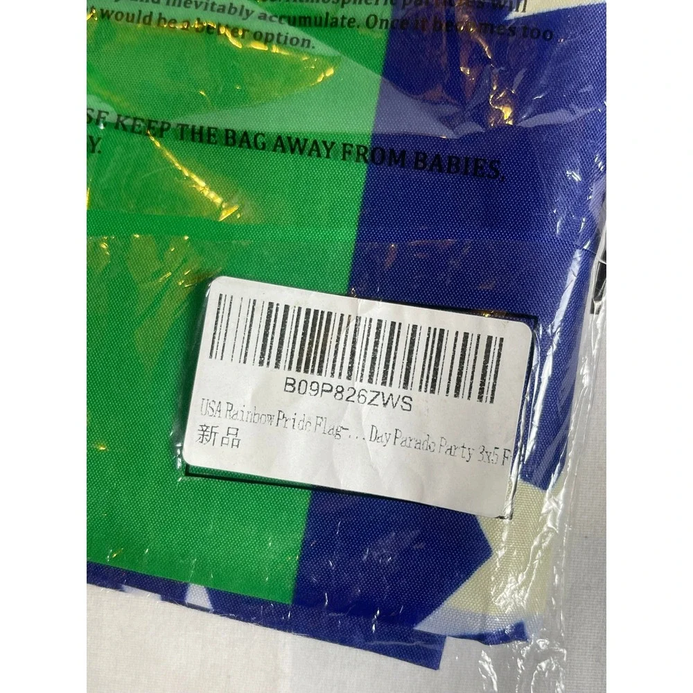 LGBT‎ Unicorns Pride Flag Bundle Rainbow Progress USA 3x5 Ft Polyester 5-Set